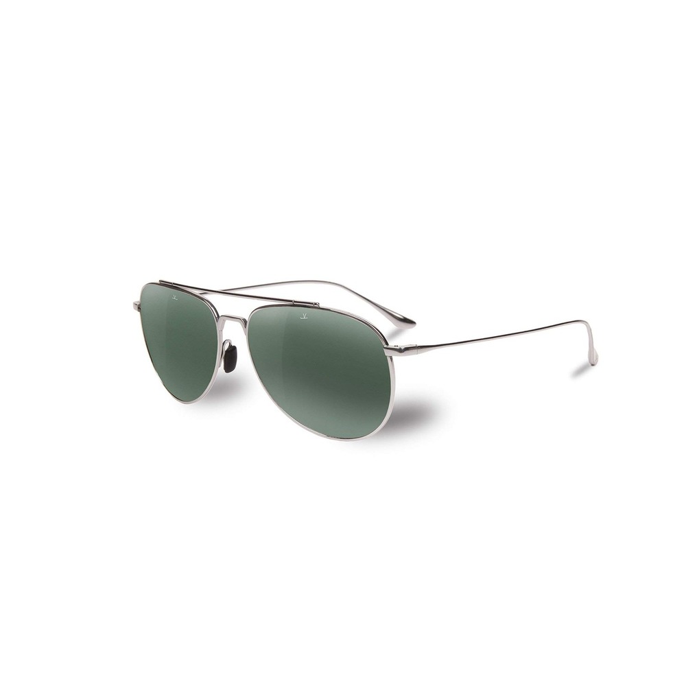 VUARNET Men's Sunglasses Swing Pilot VL1627 002 Silver Titanium 59mm